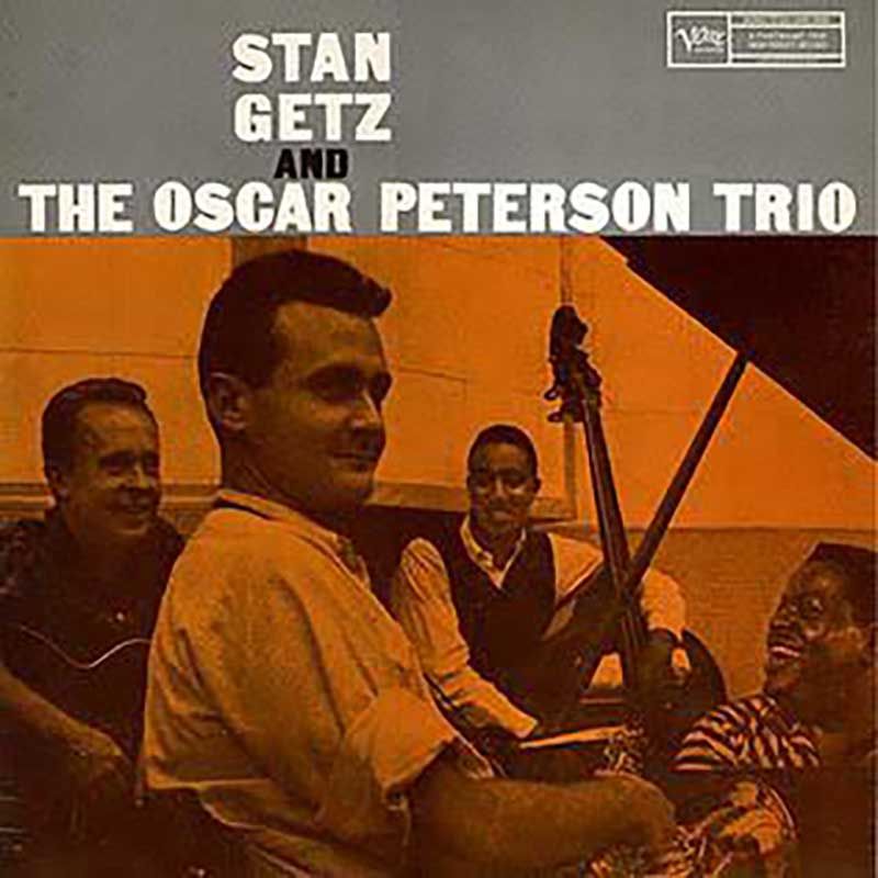 Stan Getz and the Oscar Peterson Trio Cover Art