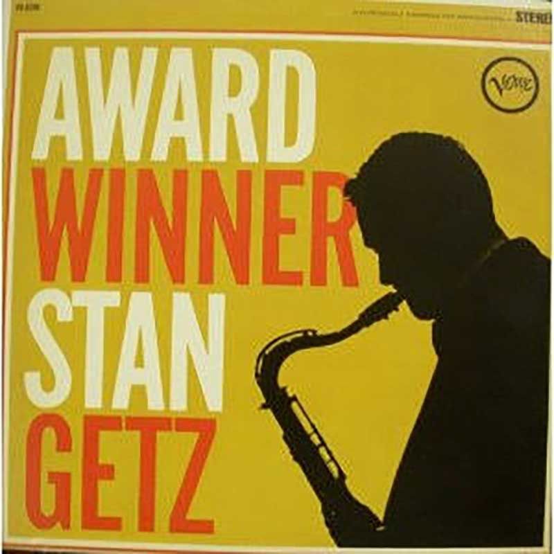 Award Winner Stan Getz Cover Art