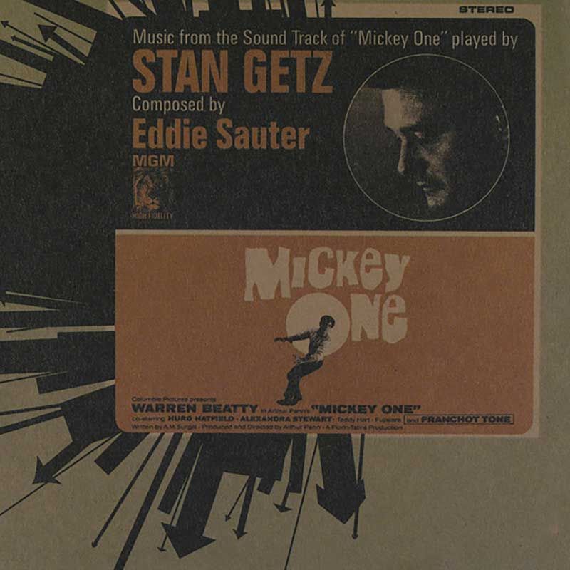 Stan Getz Plays Music from the Soundtrack of Mickey One Cover Art